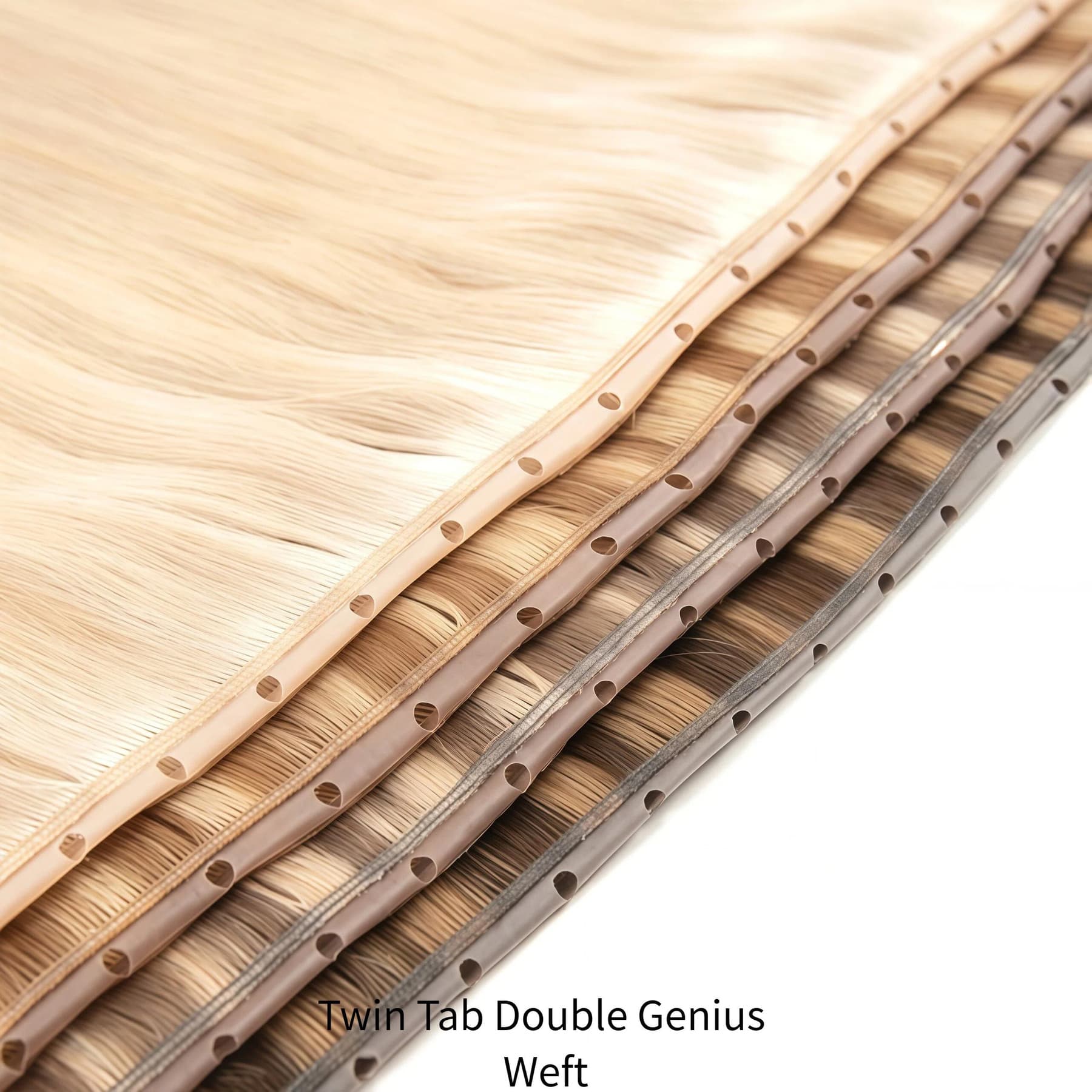 Twin-Tab Genius Weft with Micro-Ring Holes