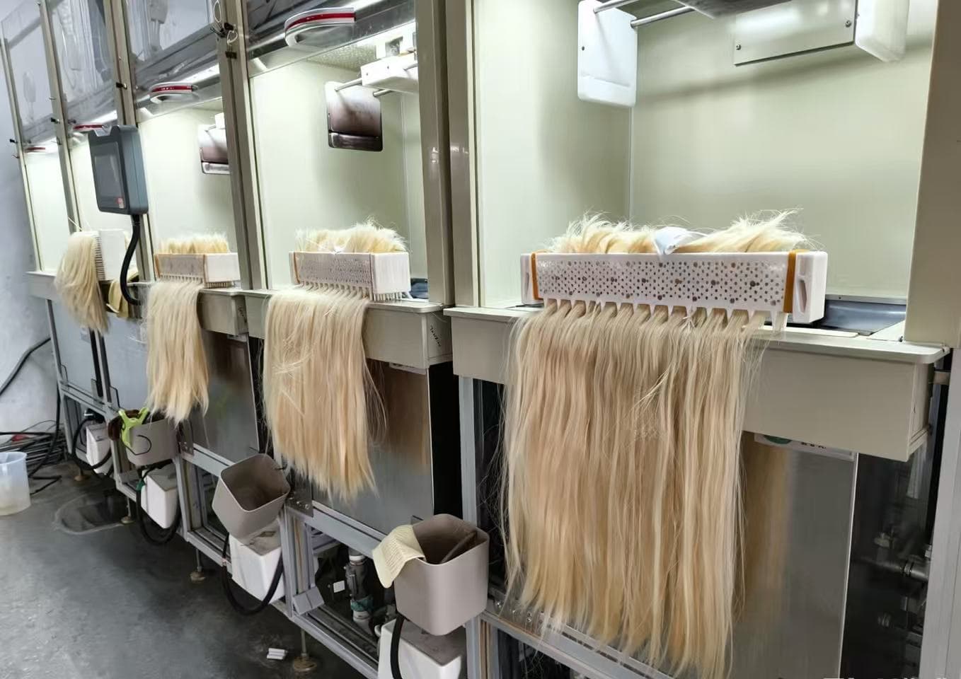 Prime Human Hair production staff working in the Qingdao factory