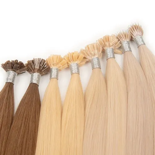 Flat-Tip Human Hair Extensions · Ref R-D0554931