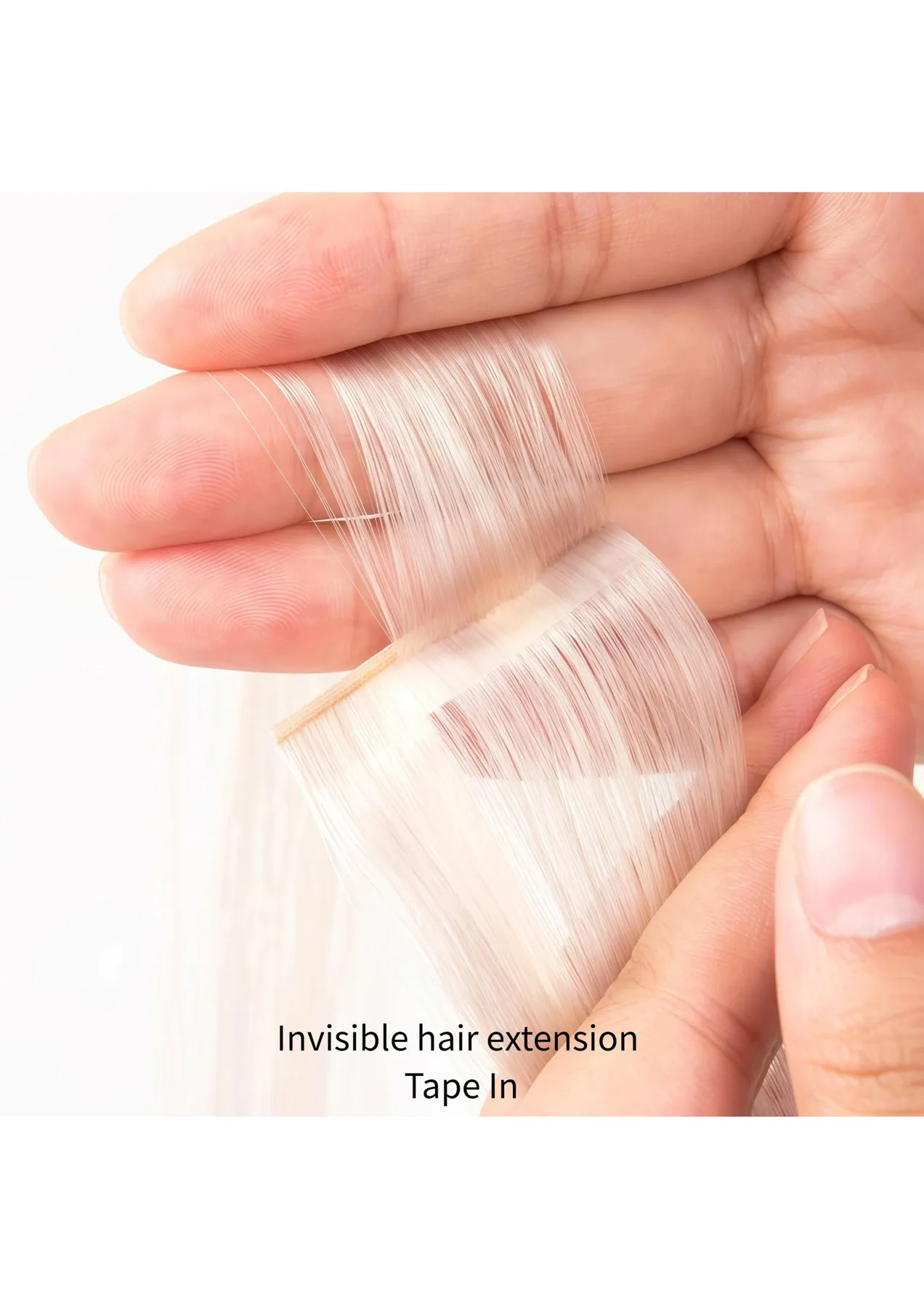Invisible Tape-In Extensions · Tape-In reference 017
