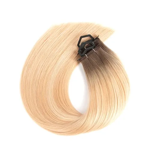 Flat Silk Weft — #7-18/60 · Balayage · Ref R-EA77DE1D