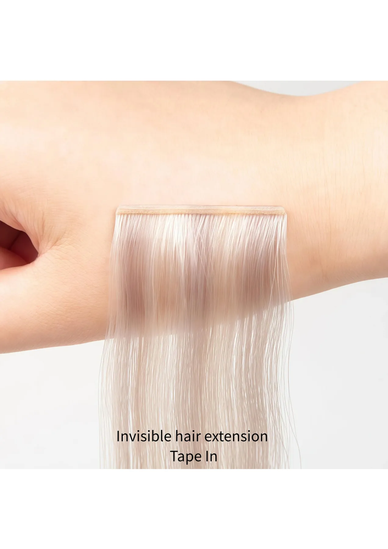 Invisible Tape-In Extensions · Tape-In reference 015