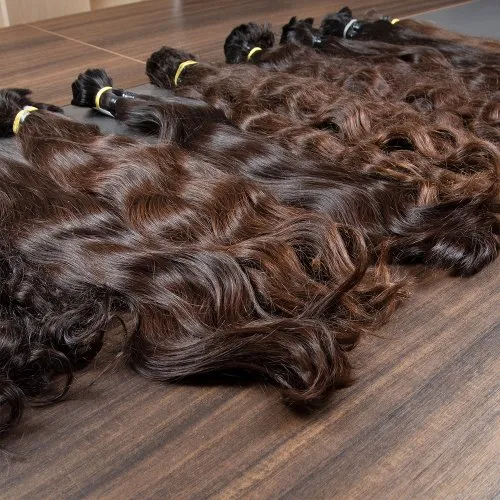 European-Texture Bulk Human Hair