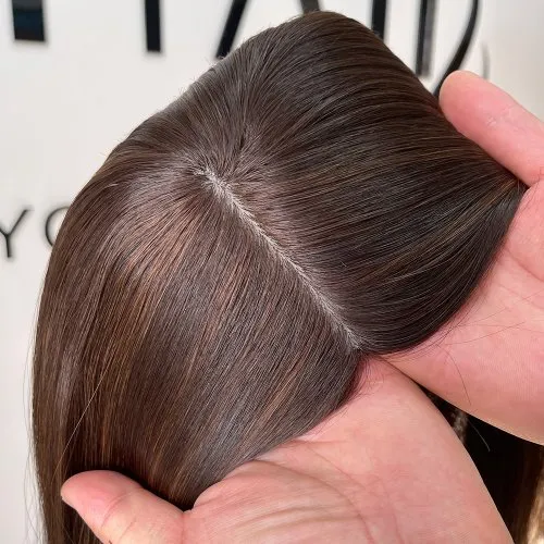 Silk-Top Wig — European-Texture Hair