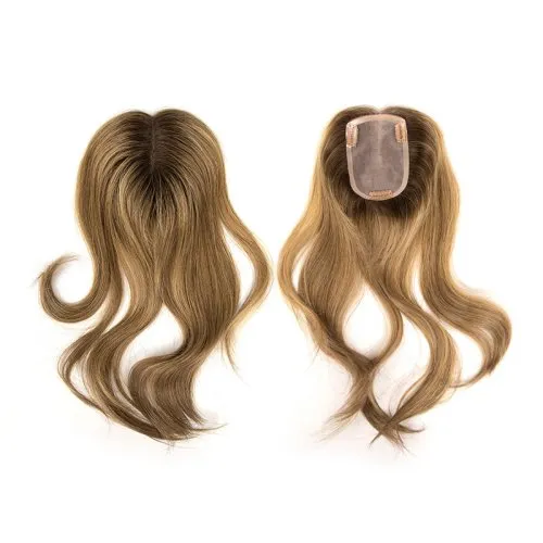 Mono Lace Human Hair Topper