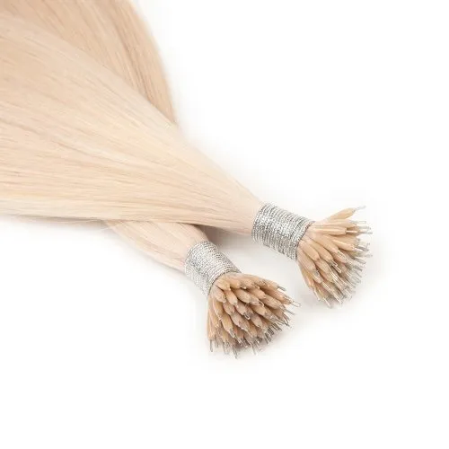 Nano-Ring Human Hair Extensions