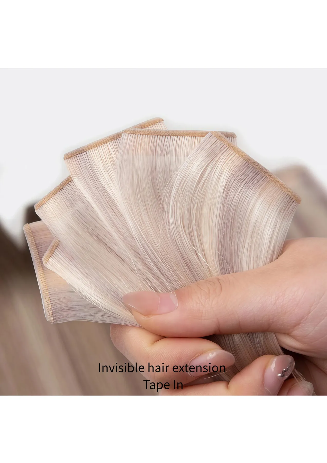 Invisible Tape-In Extensions · Tape-In reference 005