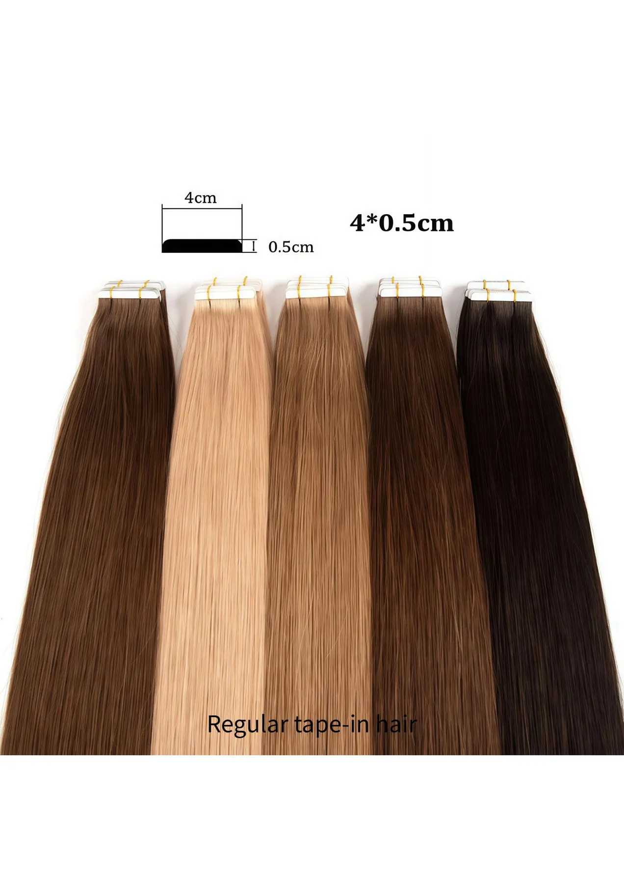Classic Tape-In Extensions · Tape-In reference 041