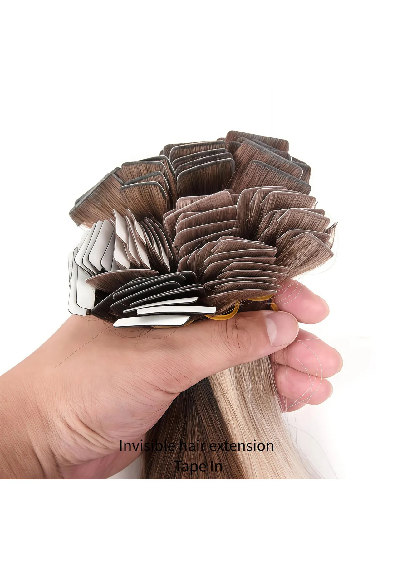 Invisible Tape-In Extensions · Tape-In reference 016