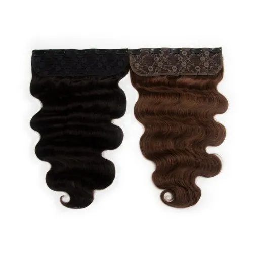 Halo Human Hair Extensions — 18 in · Ref R-434DAF75