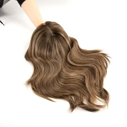 Silk Base Human Hair Topper