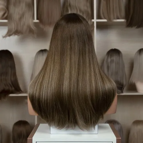 Lace-Top Wig — European-Texture Hair — #612 · Ref R-DDF0C2BC