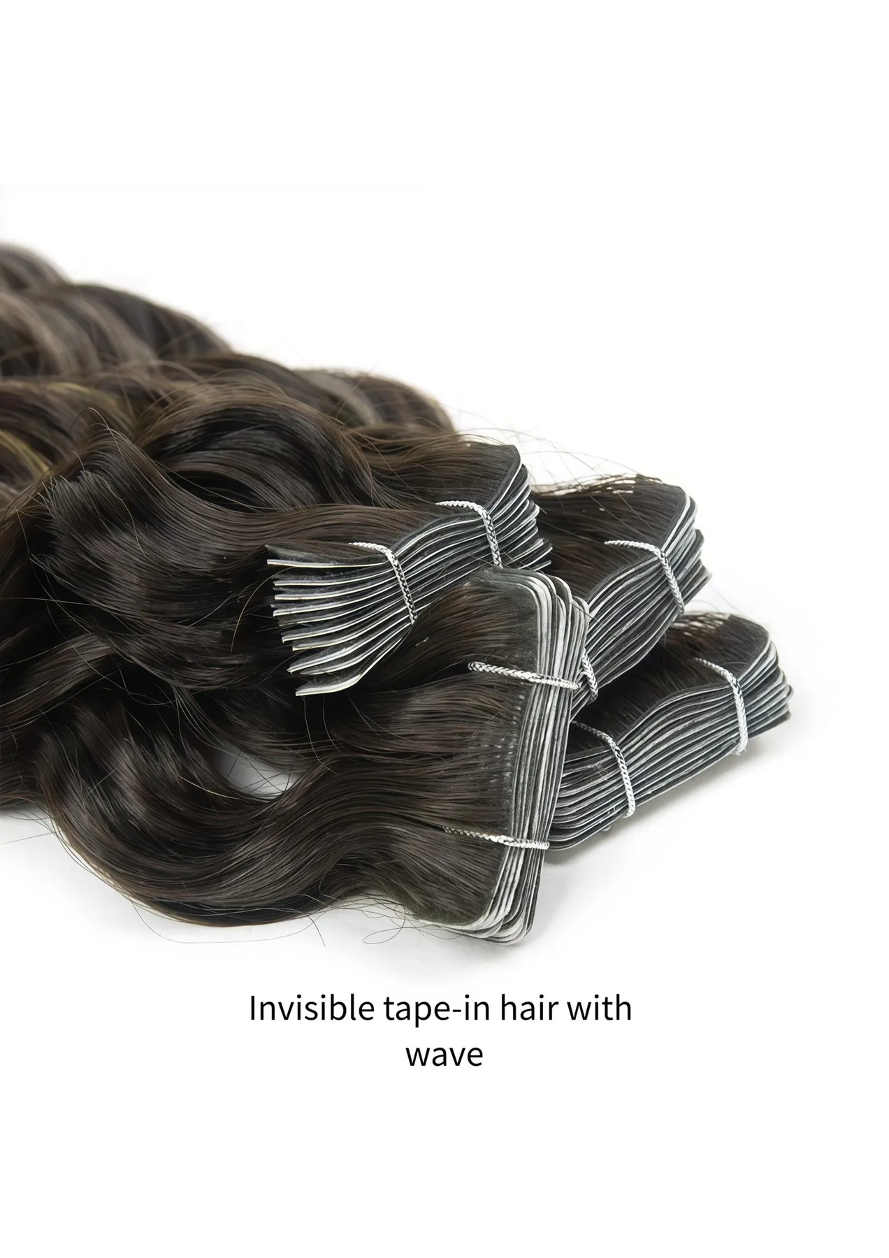 Invisible Wavy Tape-In Extensions · Tape-In reference 022