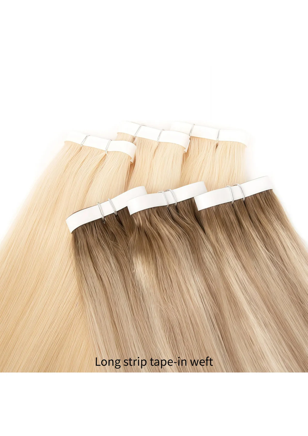 Long-Strip Tape-In Weft · Tape-In reference 033